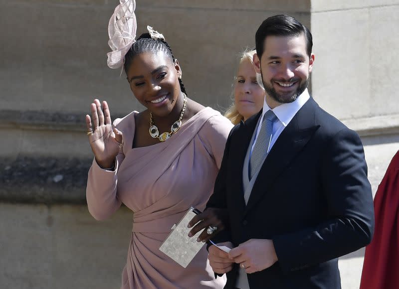 Serena Williams besuchte die Hochzeit von Meghan und Harry im Mai. [Foto: Getty]