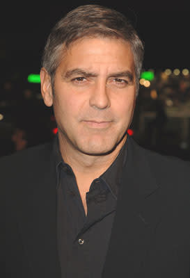 George Clooney at the Hollywood premiere of Warner Bros. The Good German