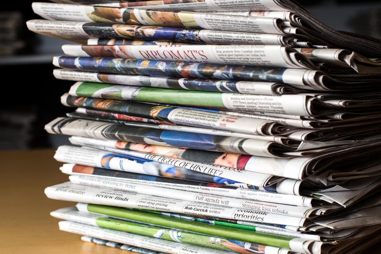 It's a state of affairs for print publications in small communities this week, after 70 weekly papers across the province will move to online only. The news comes on the heels of a local paper shutting down in Glengarry after more than century in business. (David Donnelly/CBC - image credit)