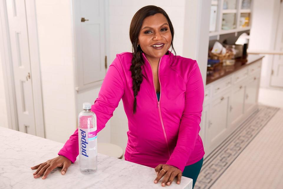 Mindy Kaling for Propel Fitness Water