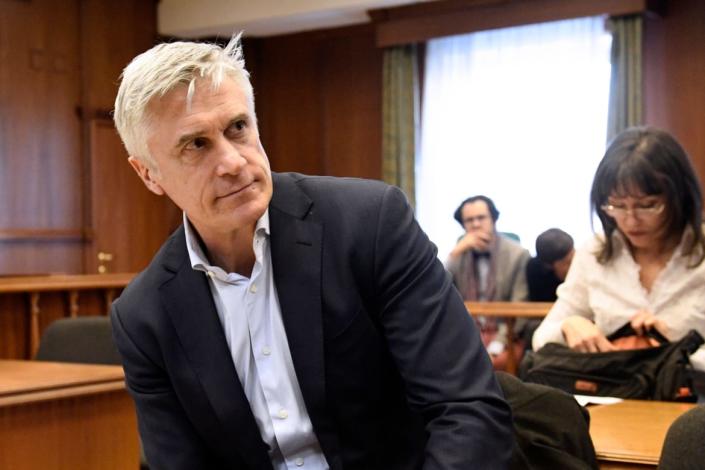 <div class="inline-image__caption"><p>U.S. investor Michael Calvey, the head of investment company Baring Vostok, detained on fraud charges, attends an appeal hearing over the extention of his house arrest in Moscow on February 10, 2020.</p></div> <div class="inline-image__credit">ALEXANDER NEMENOV/AFP via Getty Images</div>
