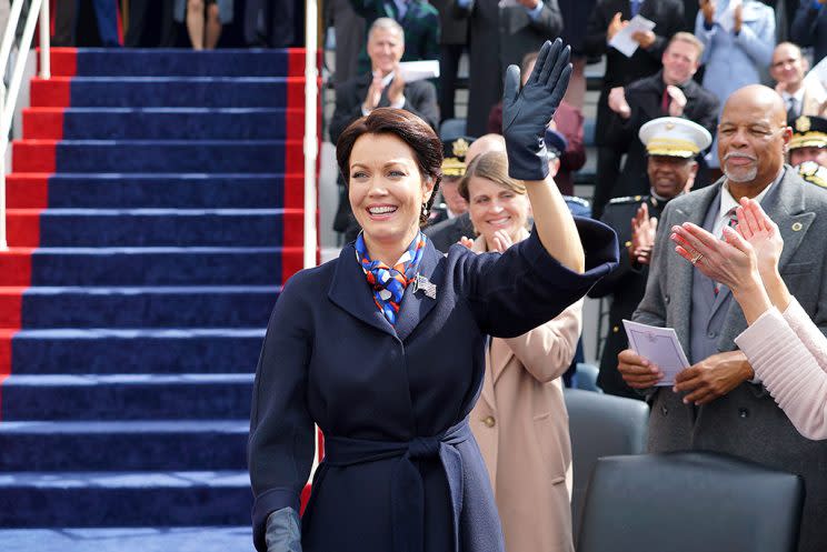 Bellamy Young as Mellie Grant on ABC’s ‘Scandal’ (Photo: Richard Cartwright/ABC)