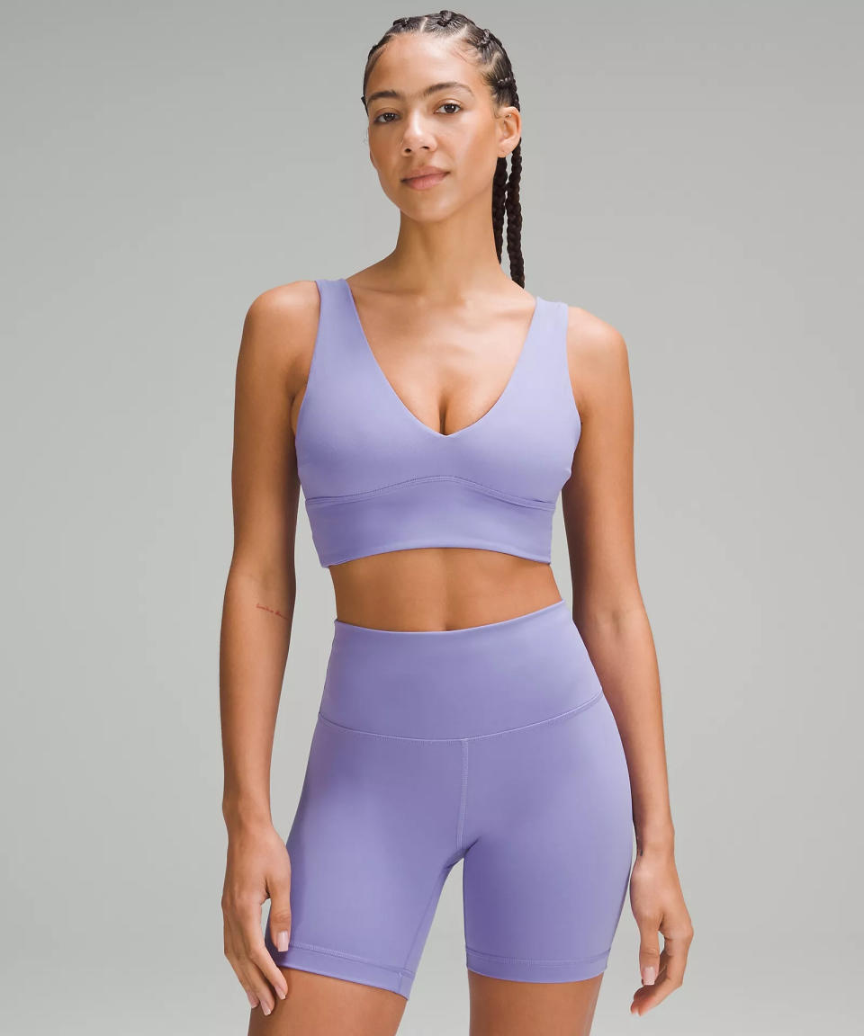 Align V-Neck Bra, C/D Cup. Image via lululemon.