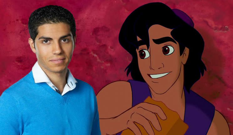 Mena Massoud will star as Aladdin - Credit: Disney/Nickelodeon