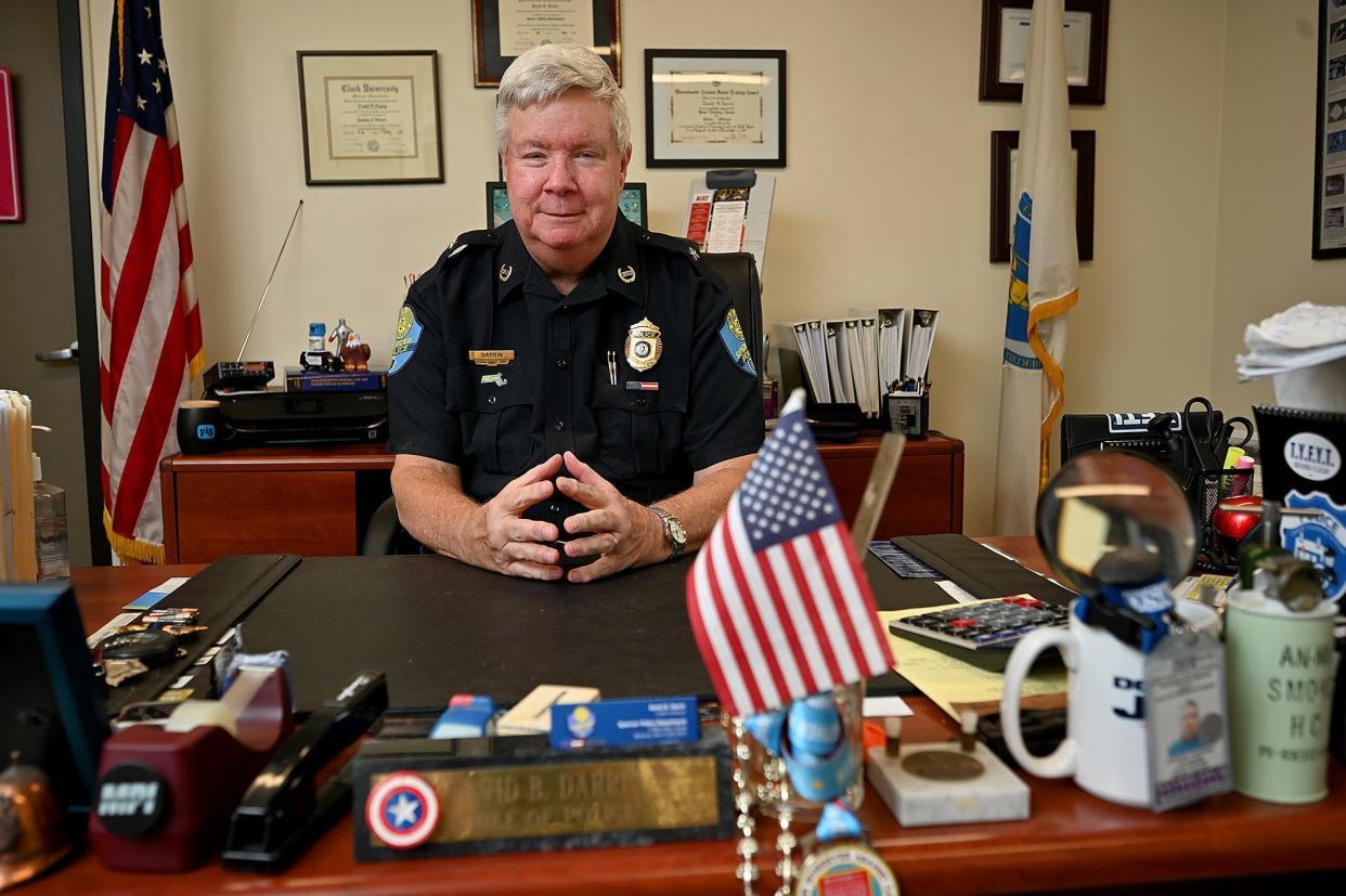 Spencer Police Chief David B. Darrin is retiring early next year.