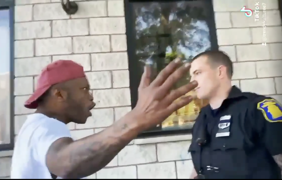 Styles P yells at a cop