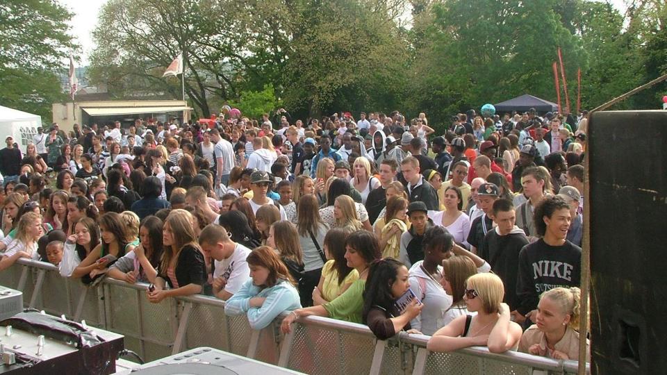 May Day festival in Alexandra Park, Ipswich