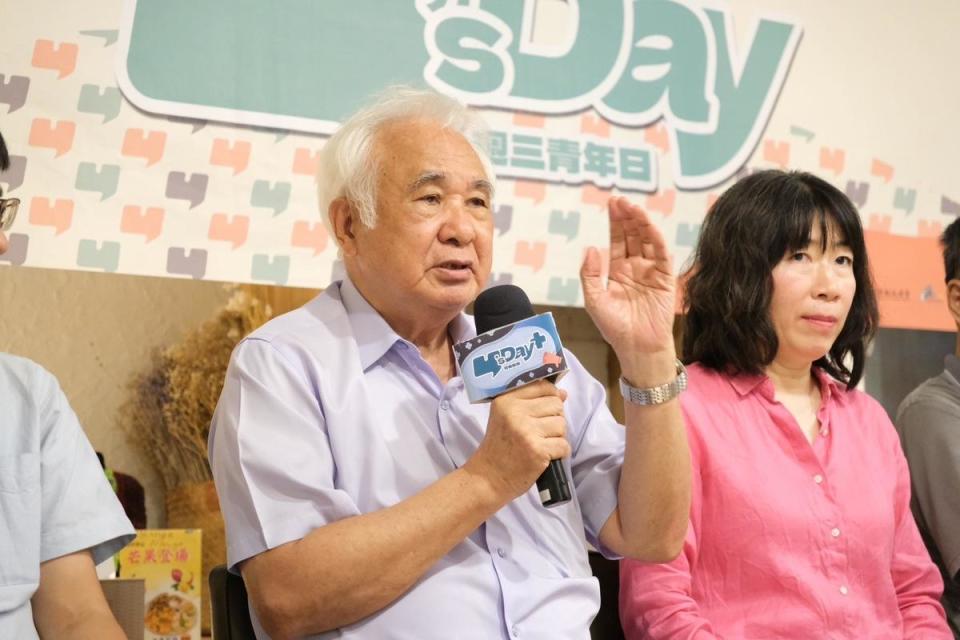 總統府資政姚嘉文。   圖：Y’s Day「週三青年日」提供