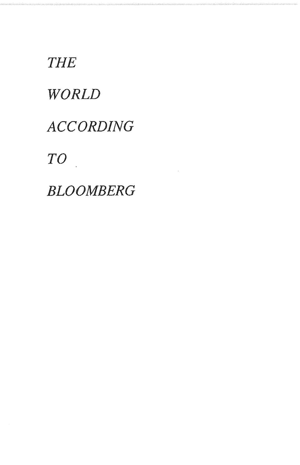 Page 25, The Portable Bloomberg