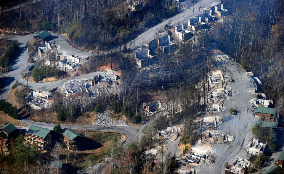 Great Smoky Mountains wildfires ravage Gatlinburg, Tenn.