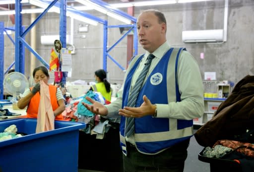 George Blakely from the St Vincent de Paul Society, a major charity recycling clothes, says the durability of some donated items has declined in recent years, with some only lasting two or three washes