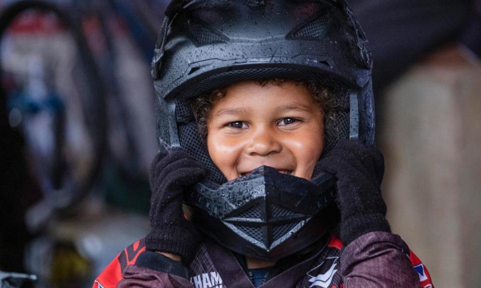 Caleb has time on his side in his BMX ambitions