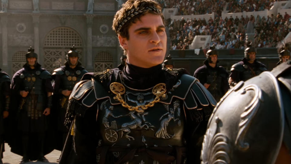 Joaquin Phoenix in Gladiator