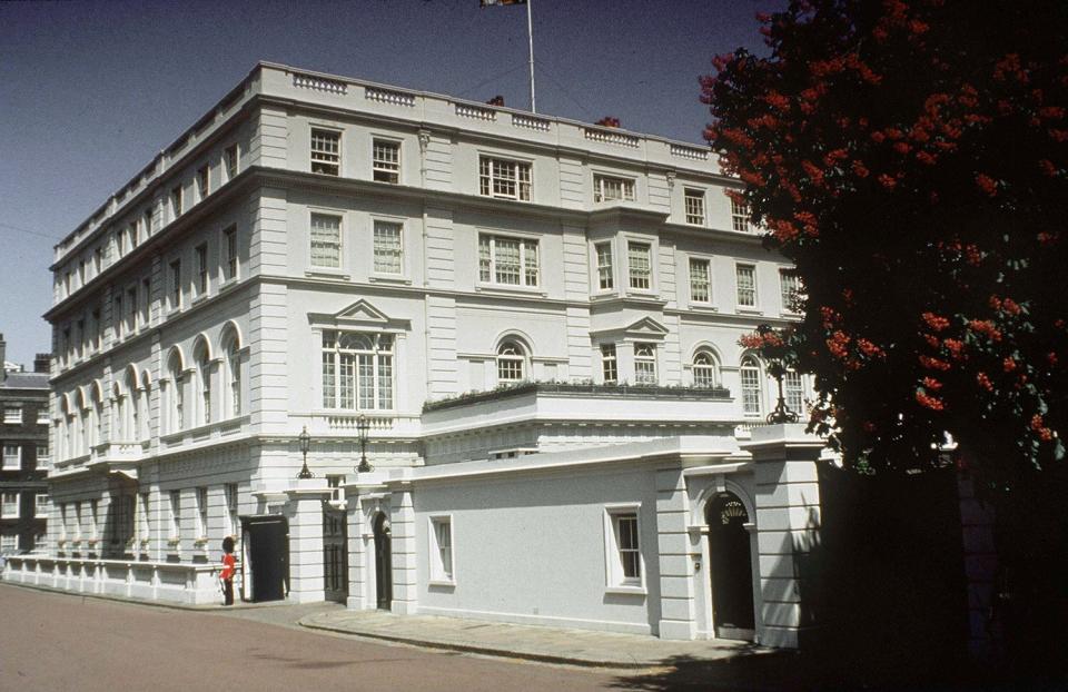 LONDON, UNITED KINGDOM - JANUARY 01: Clarence House, London.circa 1990s (Photo by Tim Graham Photo Library via Getty Images)