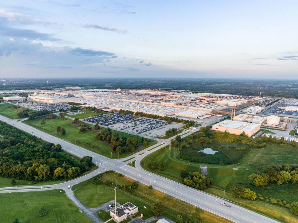 Toyota Kentucky began production in 1988 and is Toyota largest plant in the world.