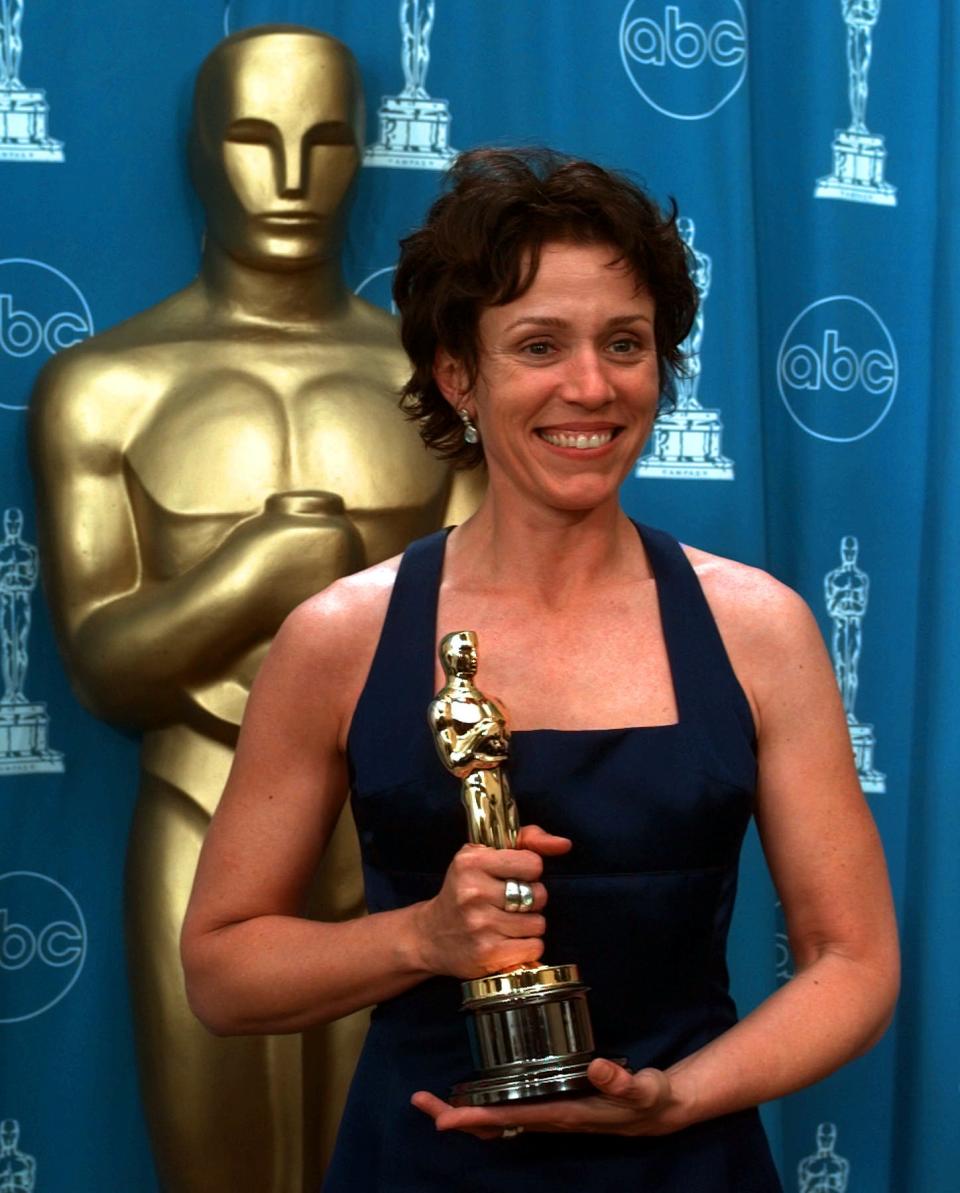 Frances McDormand Oscars 1997 (ASSOCIATED PRESS)