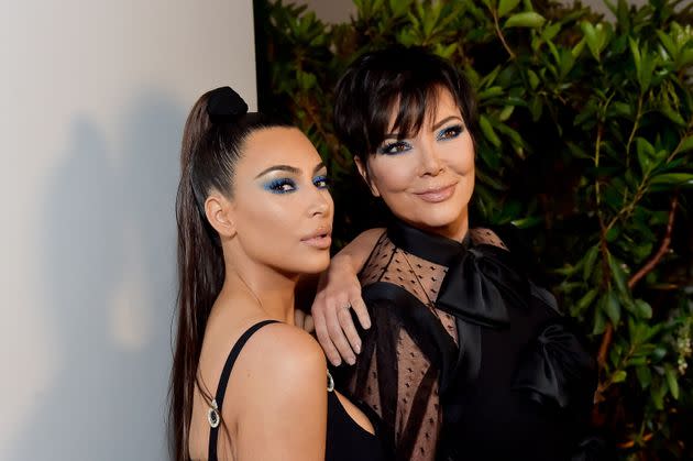 Kris Jenner and Kim Kardashian West pictured together in 2018.  (Photo: Stefanie Keenan via Getty Images)