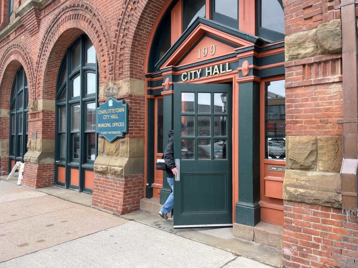 The new budget was tabled at Charlottetown city hall Friday. (Kevin Yarr/CBC - image credit)