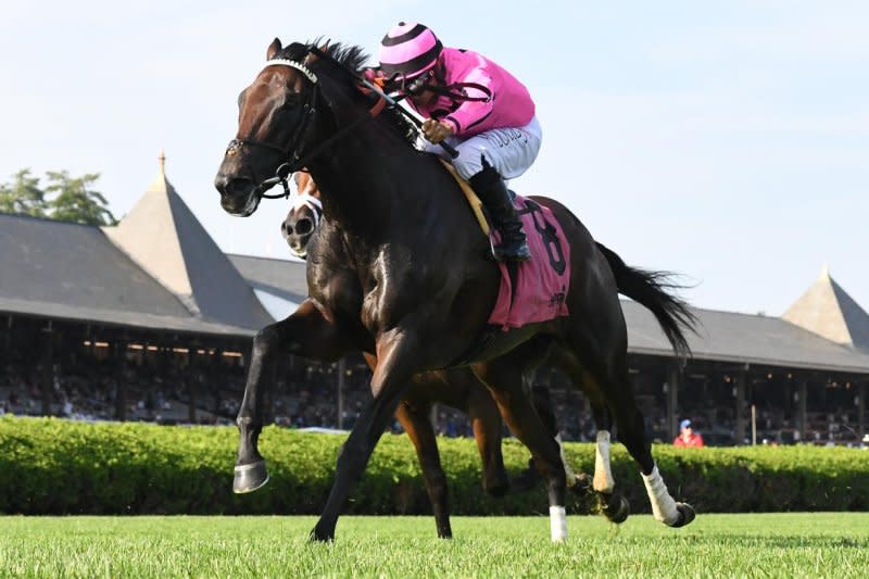 Casa Creed, show winning the 2022 Kelso at Saratoga, seeks a second straight win in Saturday's Group 1 Fourstardave at the same track, a "Win and You're In" for the Breeders' Cup Mile. Coglianese Photo, courtesy of New York Racing Association