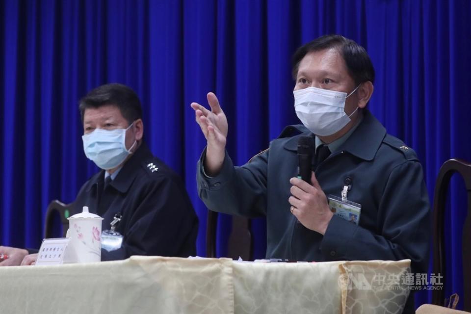 國防部24日舉行「海軍敦睦支隊遠訓染疫調查」進度說明記者會，史順文在記者會也強調，台海情勢持續嚴峻，但國軍戰備並未鬆懈，持續監控並全程掌握各國軍事動態，因應勢情即時適切處置。(中央社資料照)