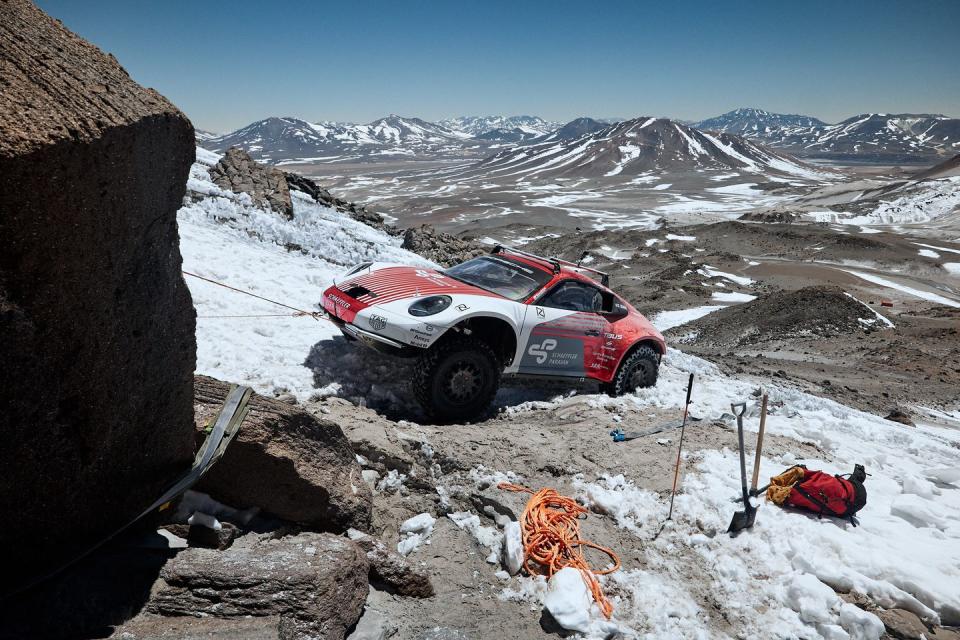 porsche 911 carrera 4s high altitude adventure in chile