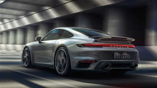 保時捷新一代911 Turbo S擁有650匹馬力、81.6公斤米扭力。（圖／Porsche提供）