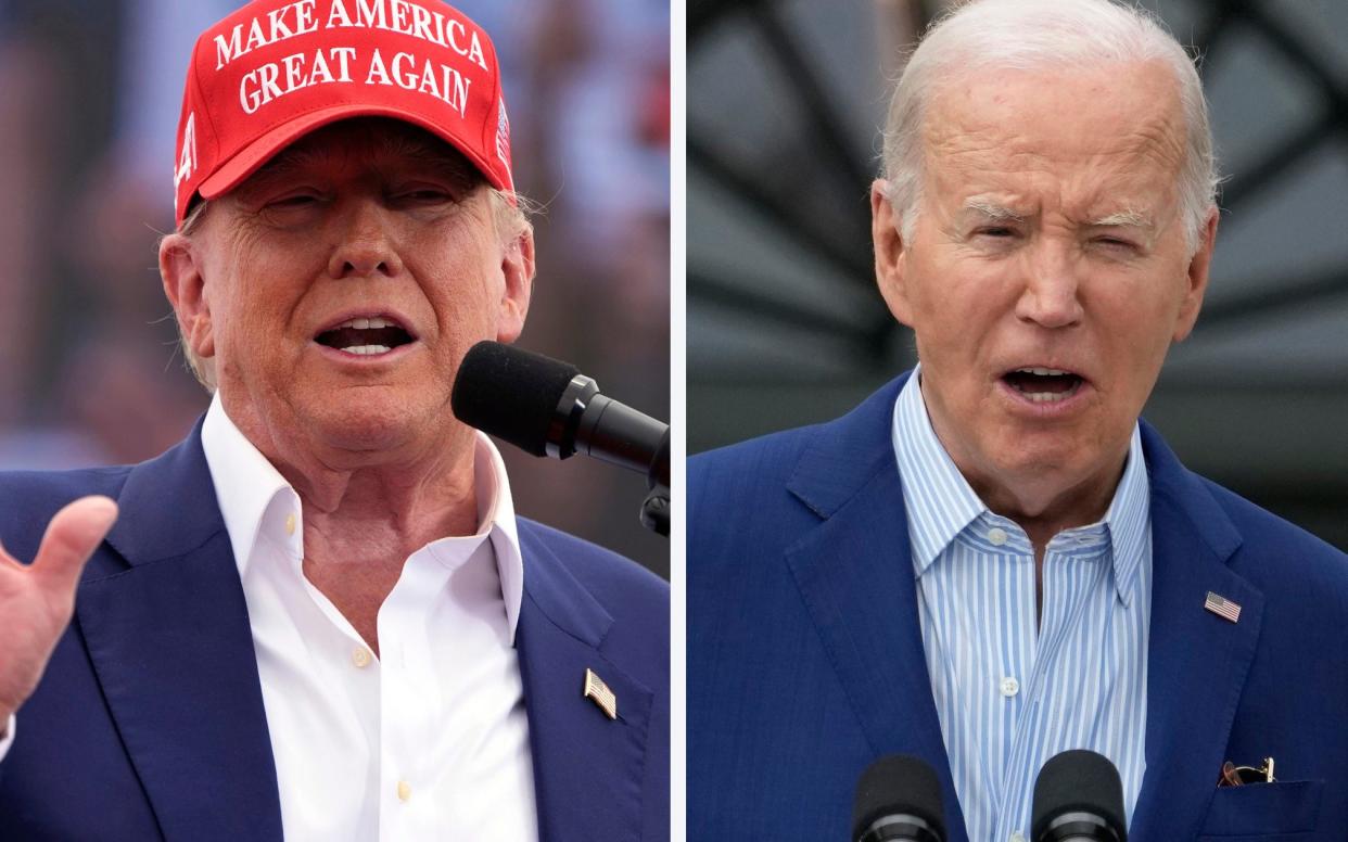 Trump and Biden