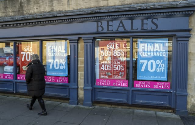 Beales department store in Chipping Norton, Oxfordshire 