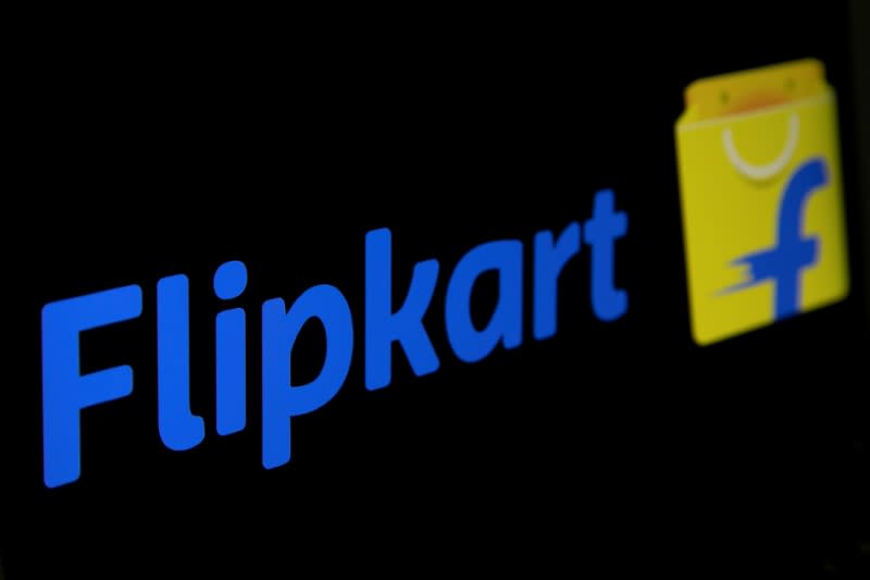 The logo of India's e-commerce firm Flipkart is seen in this illustration picture