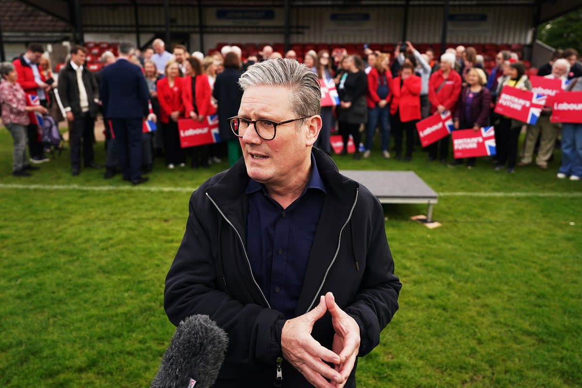 Starmer promises to ‘reject the politics of performative symbols – the gimmicks and gestures’  (Getty)