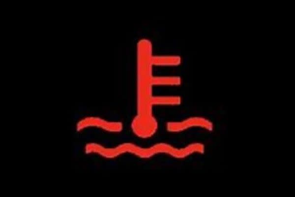 ▲看似「帆船」或是「溫泉」圖示，其實是代表「冷卻液溫度警示燈（冷卻液過熱，藍色則是車子溫度過低）」。（圖／twitter帳號accelaJZA80）
