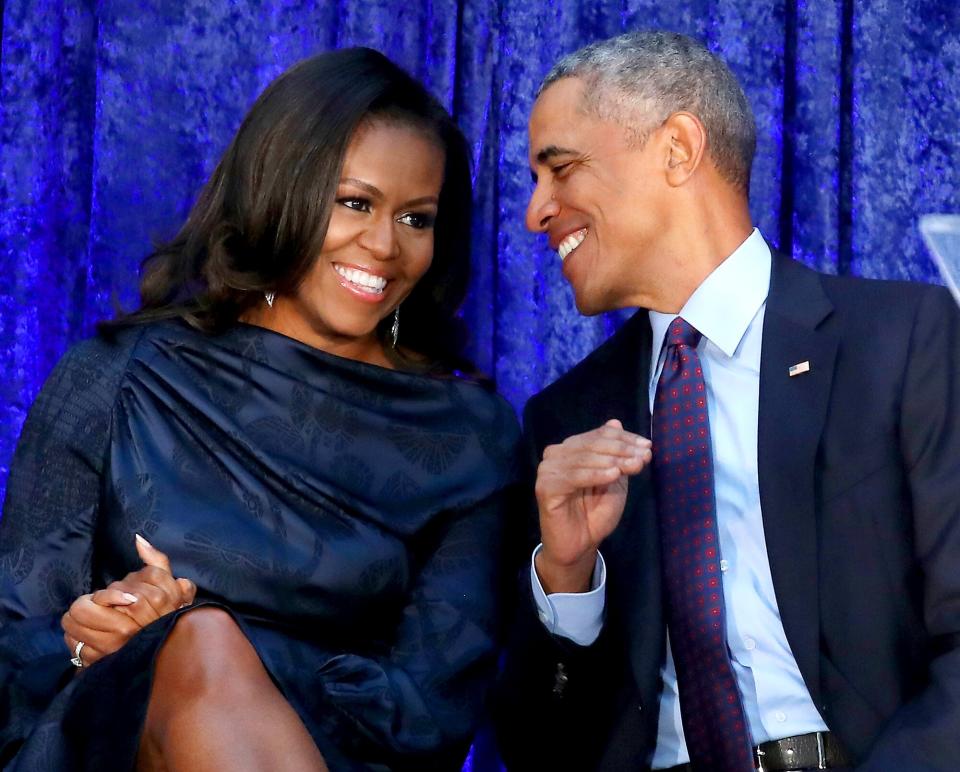 Barack And Michelle Obam