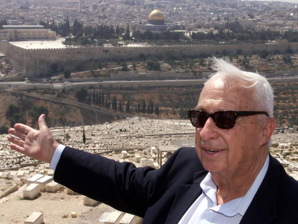 ariel sharon jerusalem getty