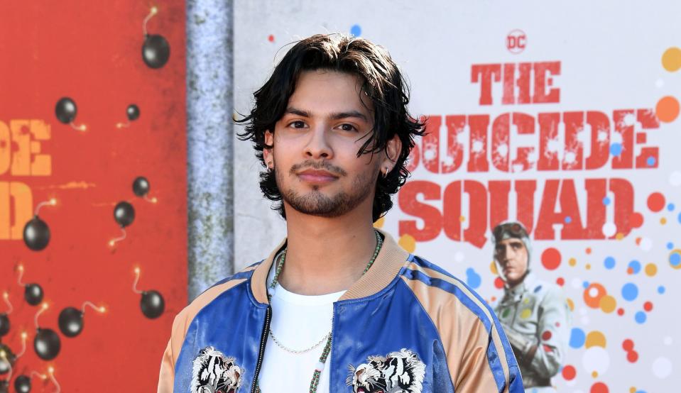 Xolo Maridueña attends the premiere of "The Suicide Squad" in Los Angeles.<span class="copyright">Jon Kopaloff—FilmMagic</span>