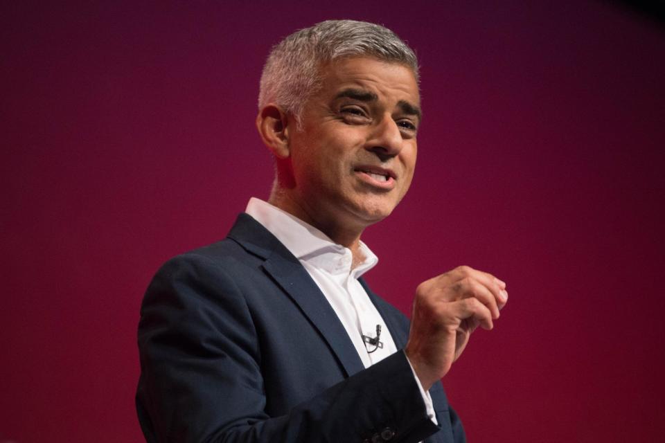 <p>London Mayor, Sadiq Khan</p>PA