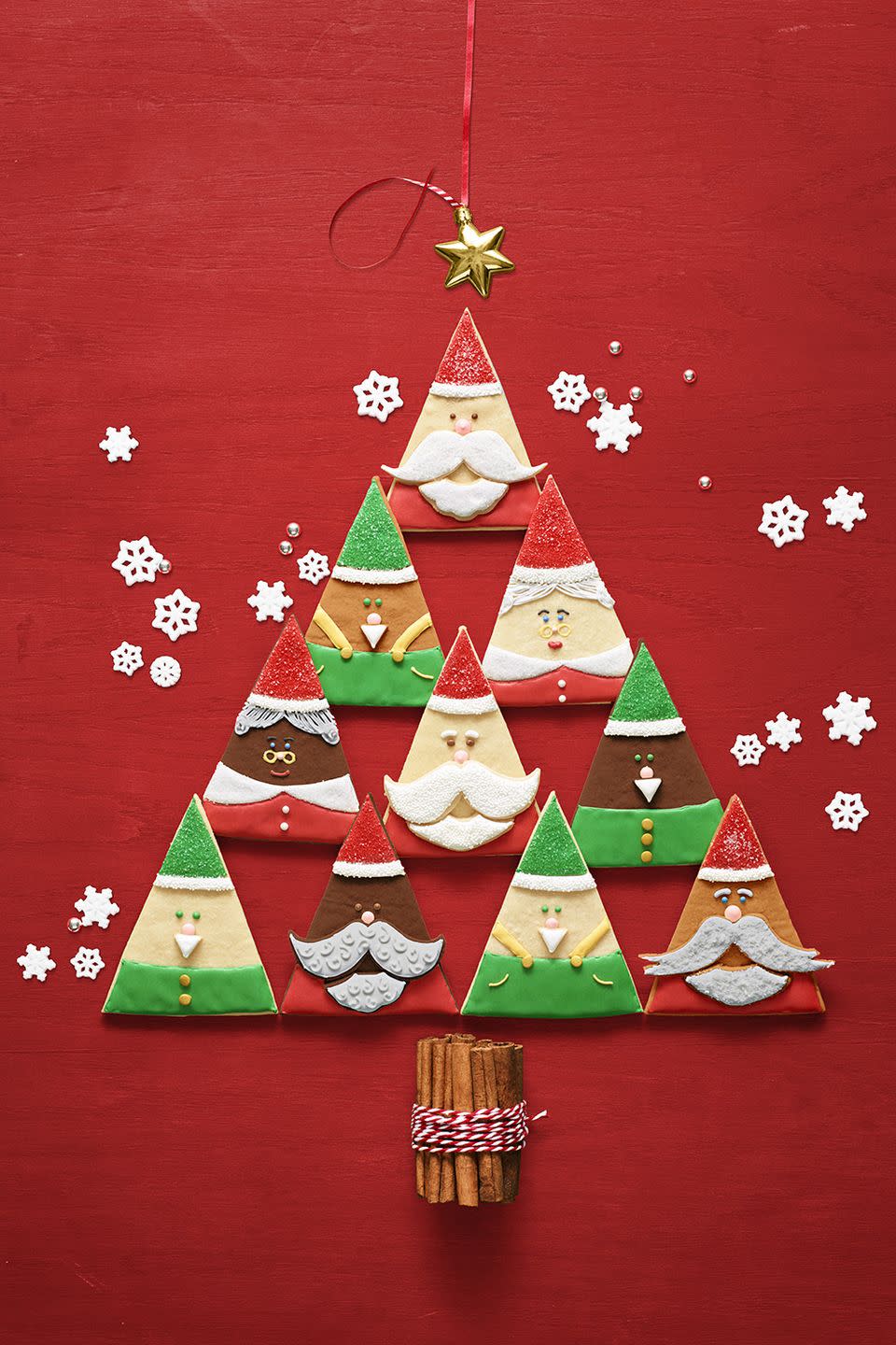 Santa and Elf Cookies