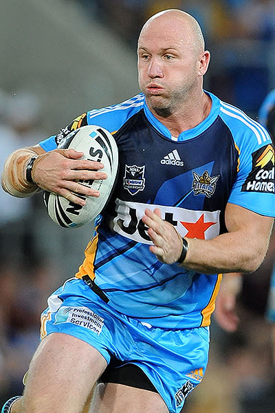 Luke Bailey was a no-nonsense, hard-running prop who began his career first grade at St George Illawarra in 2000, after coming through the junior ranks. He played 119 games there before moving to Gold Coast Titans where he played another 147 games. He played 15 Origin matches for NSW and played for the Kangaroos four times.