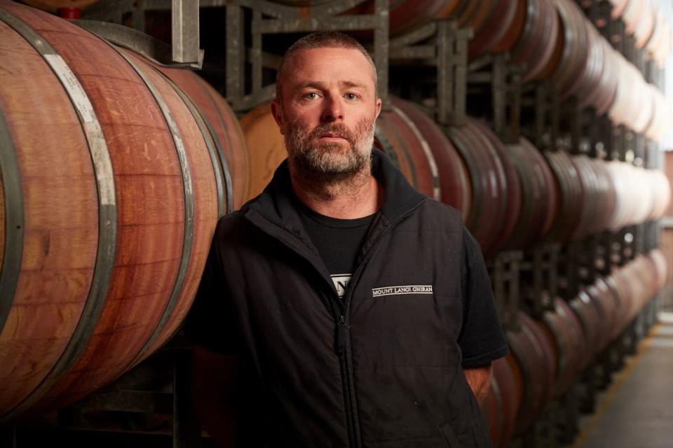 Mount Langi Ghiran winemaker Adam Louder<p>Courtesy of Mount Langi Ghiran</p>