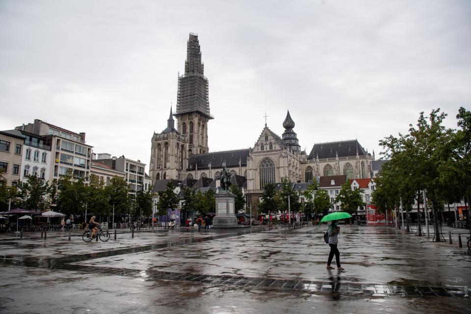 Antwerpen ist aktuell Belgiens Corona-Hotspot (Bild: Jean-Christophe Guillaume/Getty Images)