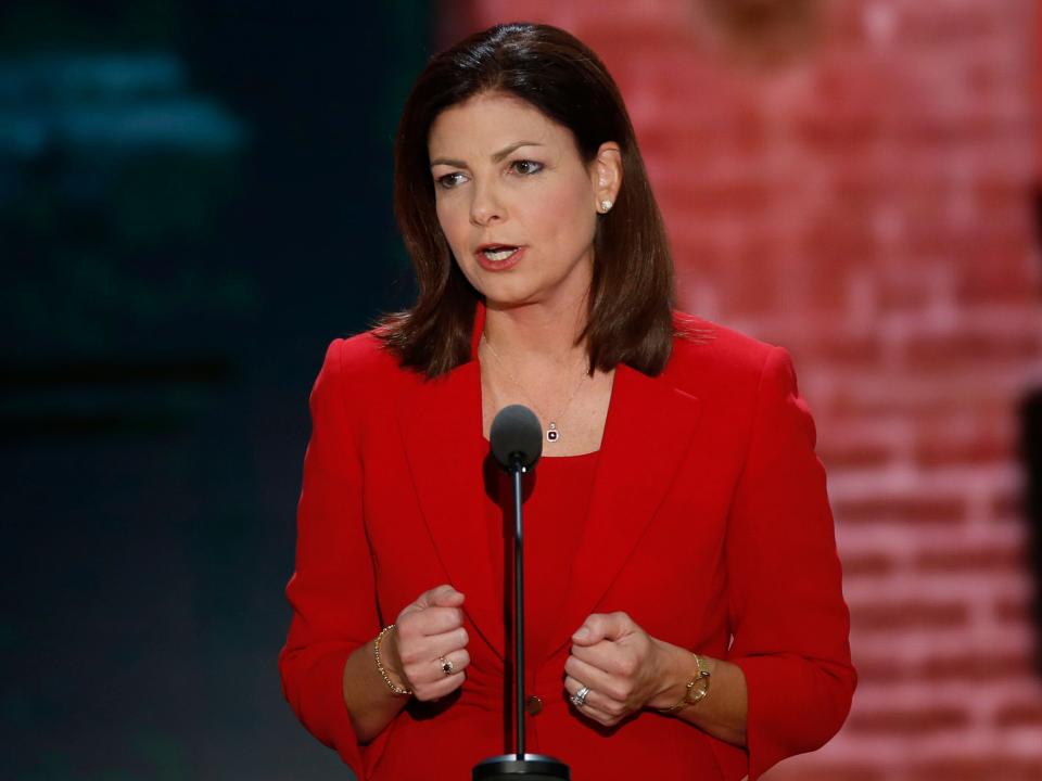 Kelly Ayotte speaks at the RNC