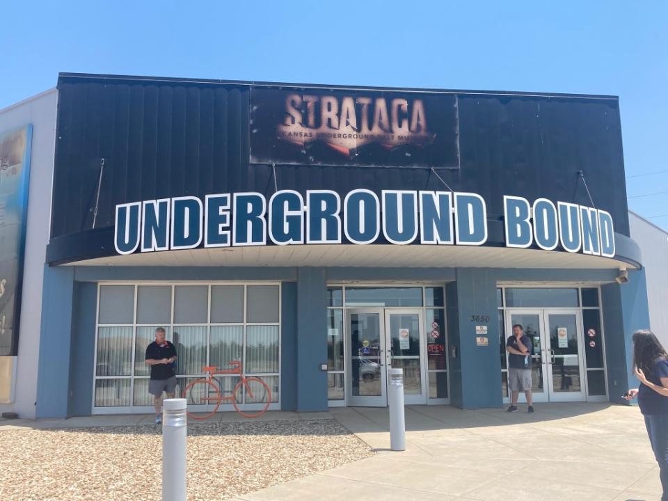 The Strataca Underground Salt Museum is located in Hutchinson, Kansas, Via Getty Images
