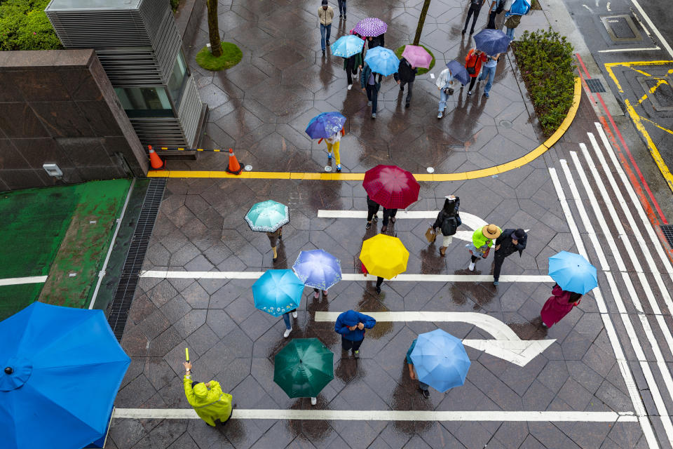 中央氣象局針對9縣市發布豪大雨特報。（圖片來源：中央氣象局）