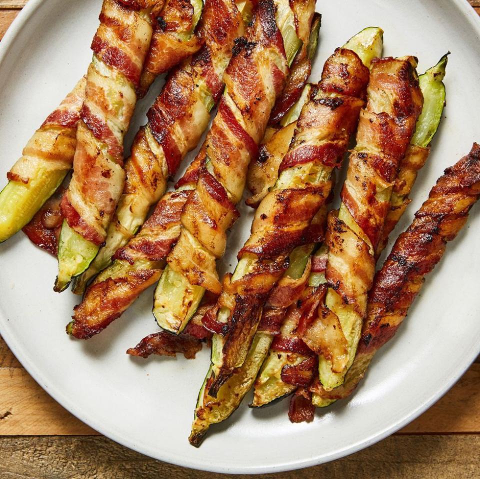 Bacon Courgette Fries