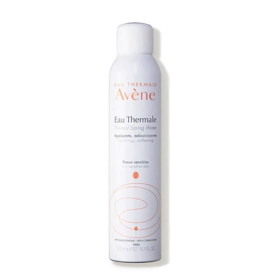 <p><a href="https://go.redirectingat.com?id=74968X1596630&url=https%3A%2F%2Fwww.dermstore.com%2Favene-thermal-spring-water-10.1oz%2F11286360.html&sref=https%3A%2F%2F" rel="nofollow noopener" target="_blank" data-ylk="slk:Shop Now;elm:context_link;itc:0;sec:content-canvas" class="link ">Shop Now</a></p><p>Thermal Spring Water</p><p>dermstore.com</p><p>$18.50</p>