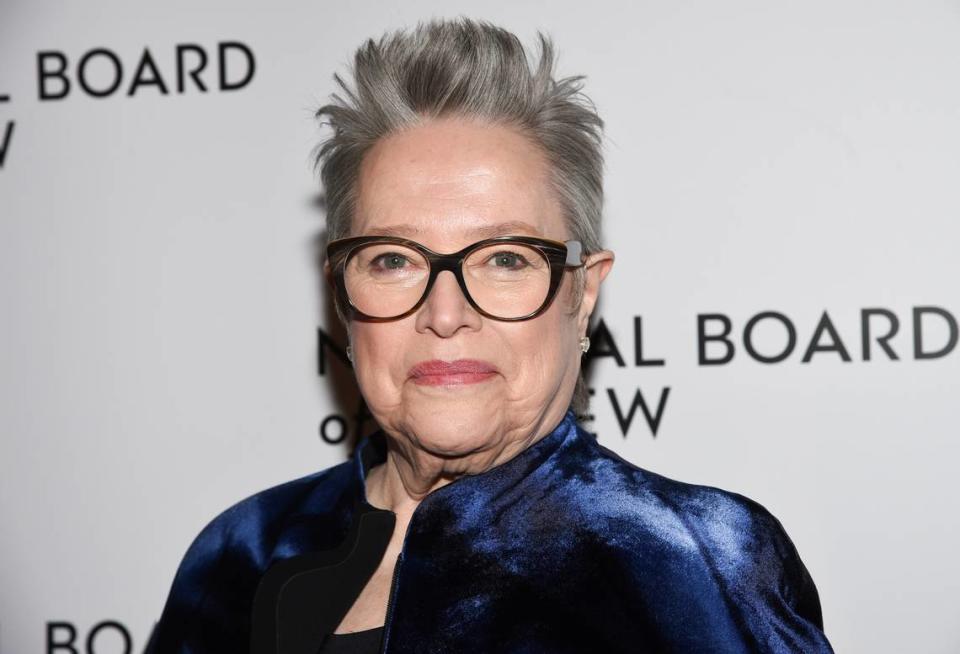 Kathy Bates had ovarian cancer before undergoing a double mastectomy for breast cancer. Evan Agostini/Invision/AP