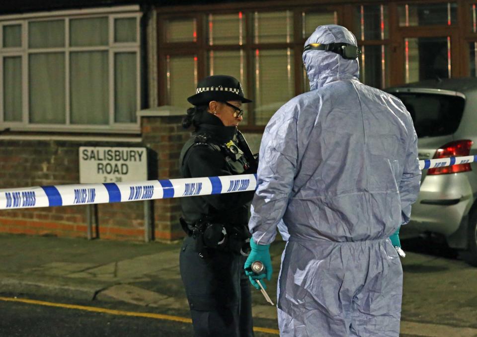 Crime scene: A murder inquiry has been launched (Nigel Howard)