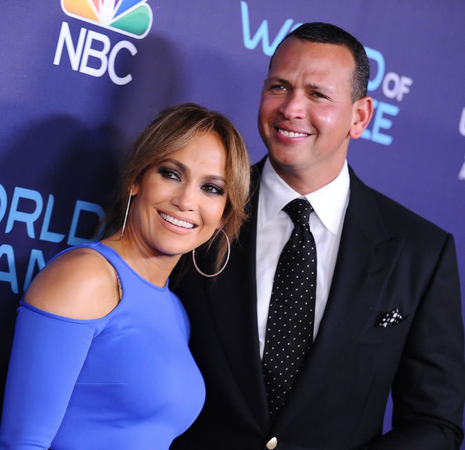 Jennifer Lopez And Alex Rodriguez haven't been shy about their relationship. Photo: Getty