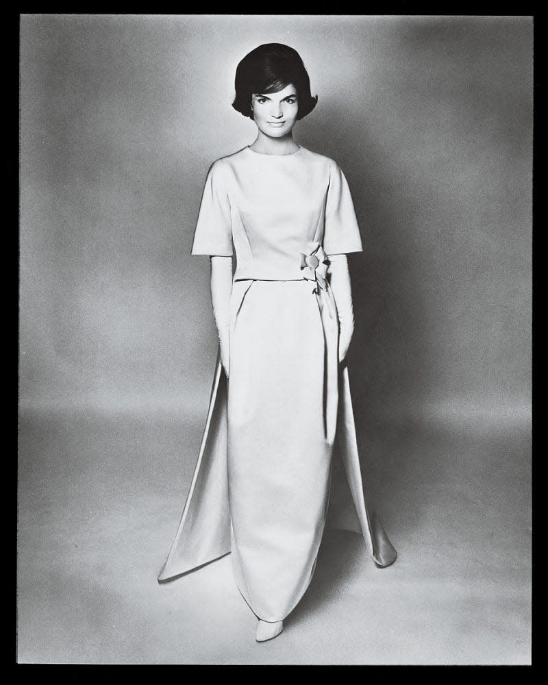 Jacqueline Bouvier Kennedy was photographed in 1961 by Richard Avedon for Harper's Bazaar. Kennedy's life and time as first lady will be featured in a new exhibit opening Tuesday at the National First Ladies' Library in downtown Canton.