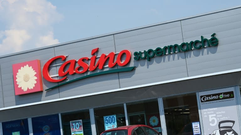 Un supermarché Casino, le 12 juin 2023 à Laventie, dans le Pas-de-Calais (DENIS CHARLET)