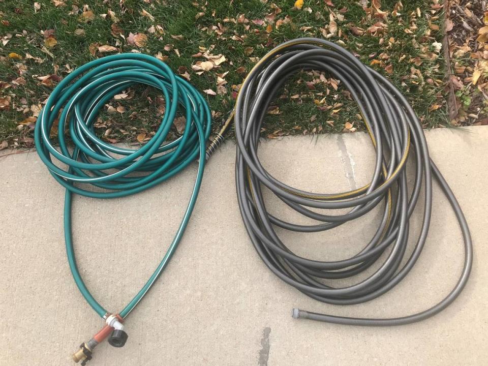 It’s time to drain hoses and store them away from harmful sunlight, and squirrels.